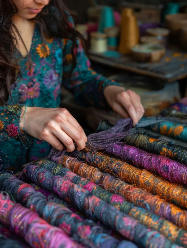 view person creating digital diy craft content